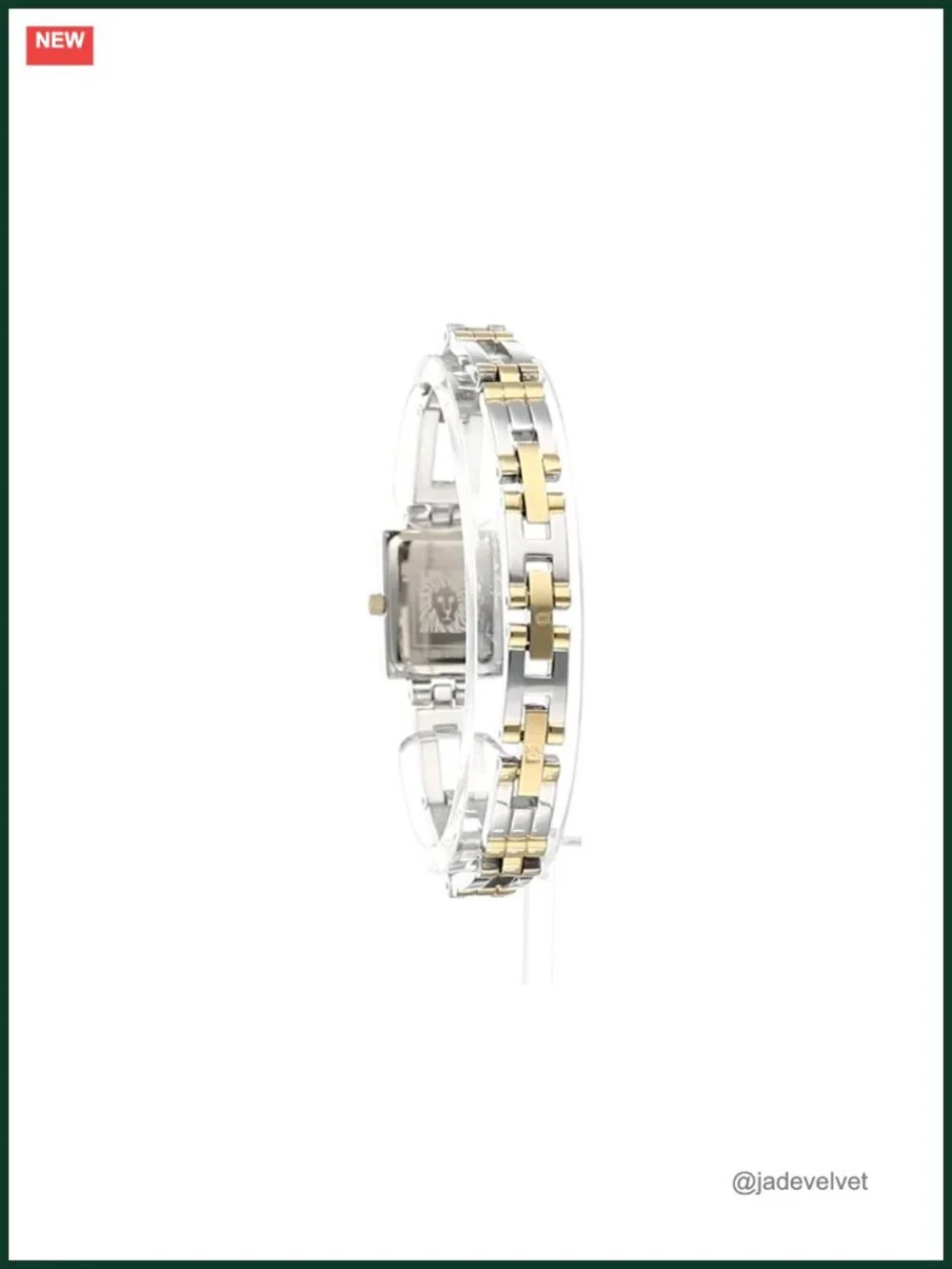 Women's Dress Watch with Roman Numerals, Metal Bracelet, Sunray Dial